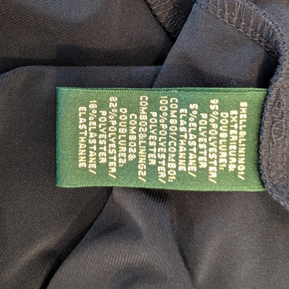 Lauren Ralph Lauren Sequined Navy Dress - Picture 5 of 6